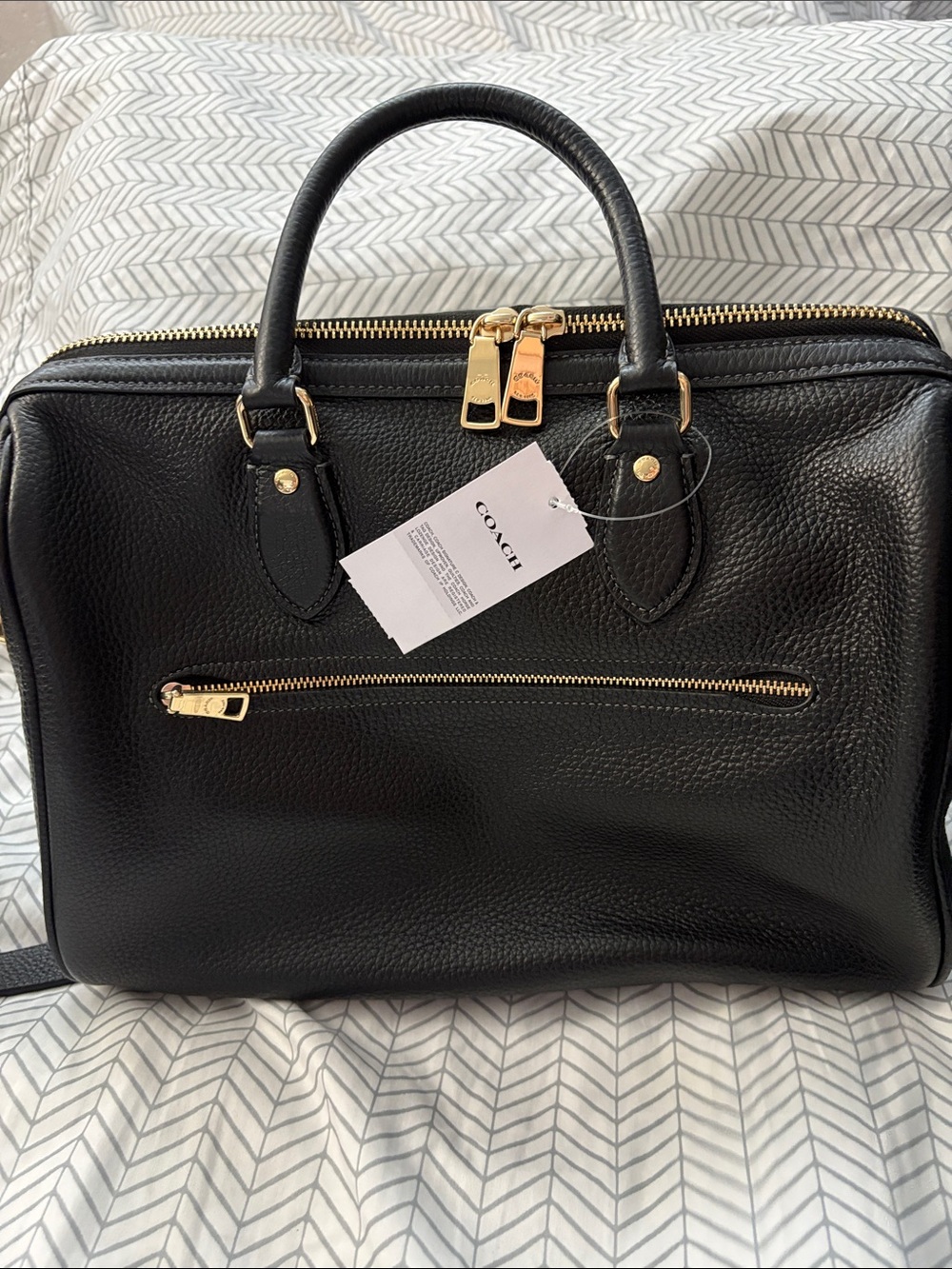 Coach Outlet Large Rowan satchel NWT - Picture 3 of 9